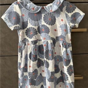 Kate Quinn Blue and White Floral bamboo dress